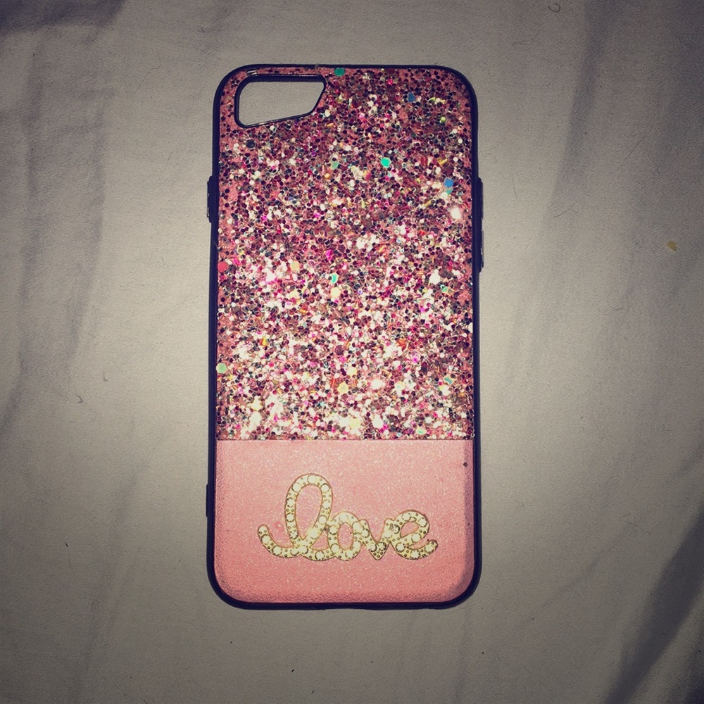 Pink spiraled case